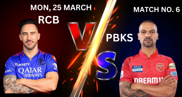 RCB VS PBKS