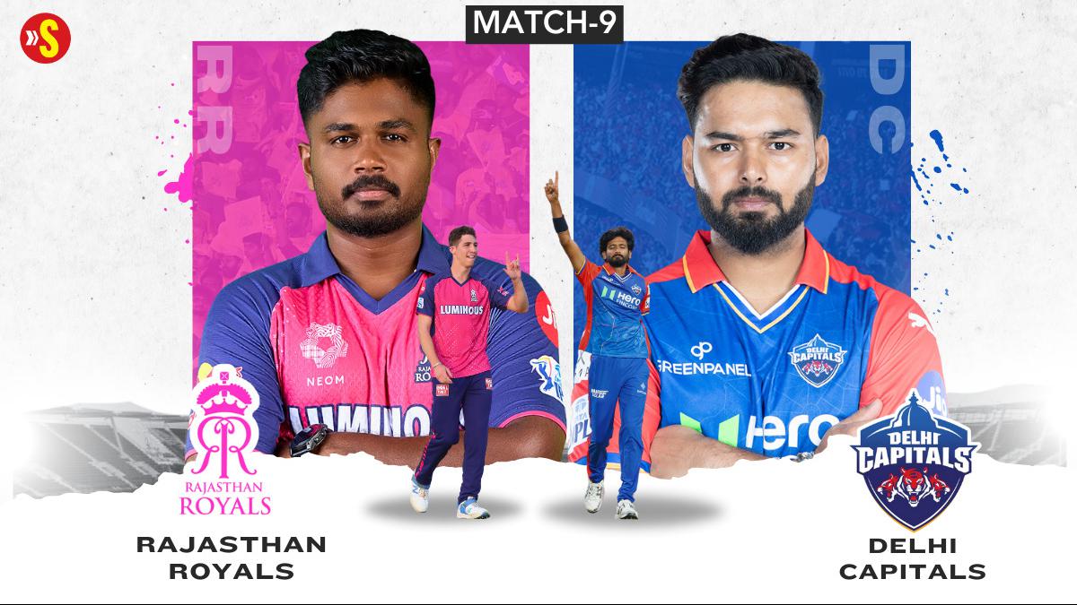 RR VS DC IPL 2024 MATCH